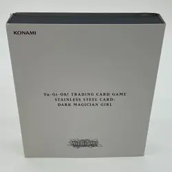 Yu-Gi-Oh! TCG Stainless Steel Dark Magician Girl Card NEW Auction #3 - Image 3