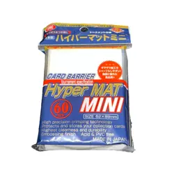 KMC Hyper MAT MINI (60 Sleeves) | Japanese Size | Fits Yu-Gi-Oh! & Cardfight!! - Image 1