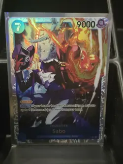 Sabo SR OP15-046 ENGLISH ONE PIECE Card Adventure on KAMI’s Island - OP15 - Image 1