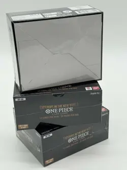 Lot of (3) One Piece TCG OP-09 Emperors In The New World Booster Boxes SEALED - Image 3