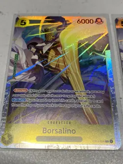 SHIPS TODAY ONE PIECE Borsalino Eb04-058 SR Adventure On Kami’s Island OP15 X2 - Image 4