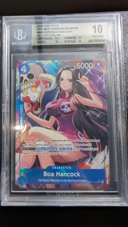 2x Boa Hancock One Piece PSA BGS Holo Foil Card Lot Bulk Graded English Japanese - Image 3