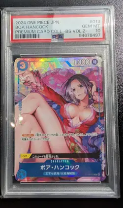 2x Boa Hancock One Piece PSA BGS Holo Foil Card Lot Bulk Graded English Japanese - Image 4