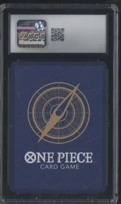 2026 One Piece OP14-009 Alternate Art Super Rare Trafalgar Law CGC 8.5 - Image 2