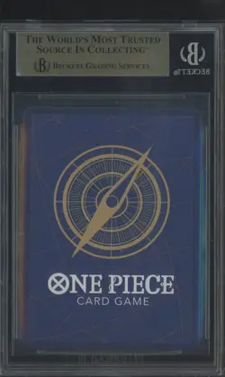 2025 One Piece OP13-118 Alternate Art Monkey D Luffy SEC BGS 9.5 GEM MINT - Image 2
