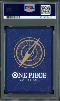 2025 One Piece Japanese PRB02 #119 Sanji Manga Alternate Art PSA 9 MINT - Image 2