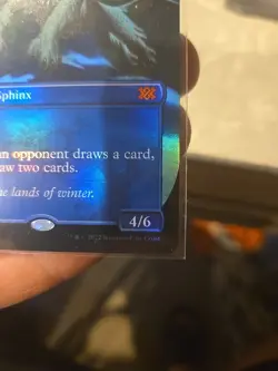 Consecrated Sphinx (Borderless) Double Masters 2022 Foil Never Played Nm/M - Image 4