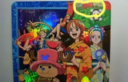 2001 One Piece Carddass Hyper Battle Holo Luffy Pirates S101 - Image 2