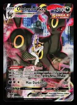Umbreon VMAX TG23/TG30 Ultra Rare Brilliant Stars Pokemon Card - Image 1