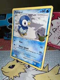 Piplup 093/130 - First Partner - Jumbo Card - NM - Image 2
