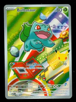 Pokemon BULBASAUR MEP 037 Ascended Heroes - 1st Partner FULL ART PROMO - Card B - Image 1