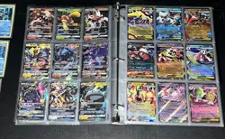 Pokemon Card Lot Binder V/VMAX IR Hits Ex Cards NM Full Art - Image 5