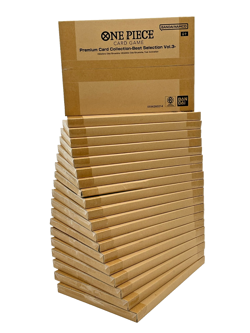 Lot of (20) One Piece TCG Premium Card Collection Best Selection Vol.3 SEALED - Image 1