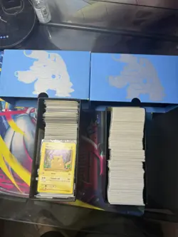 Pokemon XY EVOLUTIONS BULK: 1000+ Cards! 2 ETB’s filled with + blastoise ETB box - Image 1