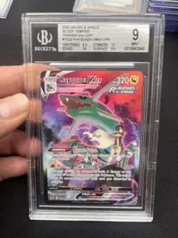 BGS 9 - Rayquaza VMAX TG20/TG30 Pokemon Card: Sword & Shield - Silver Tempest - Image 1