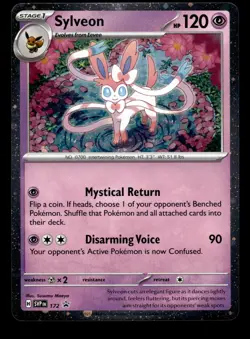 Leafeon SVP 170 Glaceon 171 Sylveon 172 Holo Black Star Promo Pokemon Card - Image 4