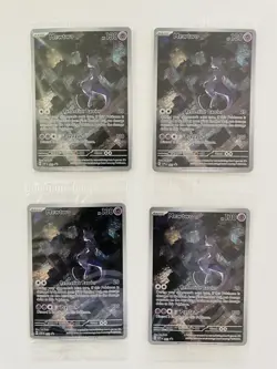4x Mewtwo 052 Sv: Scarlet & Violet Promo Cards Holo Sealed - Image 1