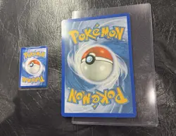 2011 ___'s OSHAWOTT Pokemon Promo Black Star Jumbo CARD lenticular - Image 2