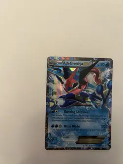 Pokemon Ash-Greninja EX Full Art Promo Holo XY133 XY 170 HP Basic Card - Image 3
