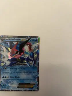 Pokemon Ash-Greninja EX Full Art Promo Holo XY133 XY 170 HP Basic Card - Image 4