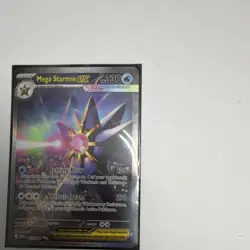 Mega Starmie EX Holo Stage 1 Water Pokemon Card 118/088 HP330 Jetting Blow - Image 1