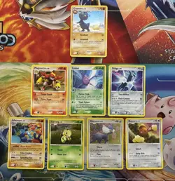 Vintage Pokemon Card Lot Holo Promo Etc Fire Magmortar Dialga - Image 1