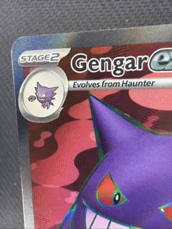 Pokemon TCG Gengar EX Temporal Forces Ultra Rare Card 193/162 Scarlet & Violet - Image 2