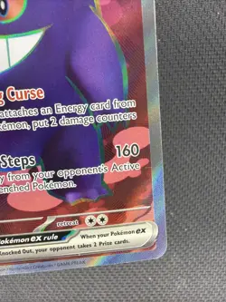 Pokemon TCG Gengar EX Temporal Forces Ultra Rare Card 193/162 Scarlet & Violet - Image 3
