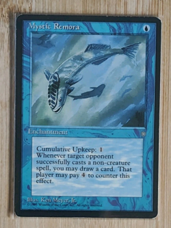 Magic: The Gathering Mystic Remora Ice Age Common Enchantment Blue Regular - Image 1