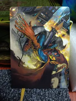 Hobgoblin, Mantled Marauder Gold Stamped Art Series: Marvel's Spider-Man 15/54 - Image 1