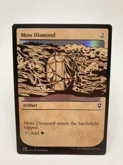 Moss Diamond NM* SHOWCASE FOIL Commander Baldurs Gate 448 mtg -UnltdCards - Image 1