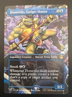 Donatello, Gadget Master (Borderless) Teenage Mutant Ninja Turtles Regular NM - Image 1