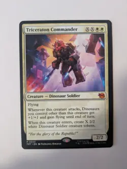 Triceraton Commander Normal M Teenage Mutant Ninja Turtles 25 NM - Image 1