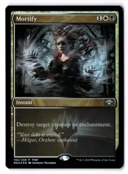 Mortify NM* FOIL PROMO Ravnica Allegiance ENGLISH 192/259 mtg -UnltdCards - Image 1