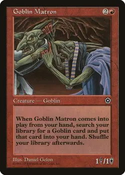 Goblin Matron 1x MtG Portal Second Age PLAYED - Image 1