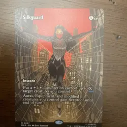 Silkguard (Borderless) Marvel Universe Eternal-Legal Regular NM Free Shipping - Image 1