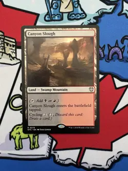 Canyon Slough x1 Mtg Outlaws of Thunder Junction Commander - Image 1