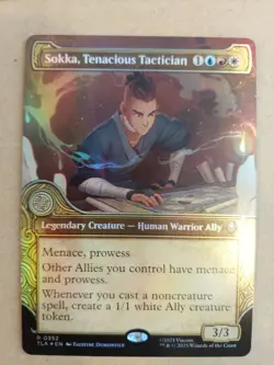 Sokka, Tenacious Tactician (Showcase) Avatar: The Last Airbender Foil - Image 1