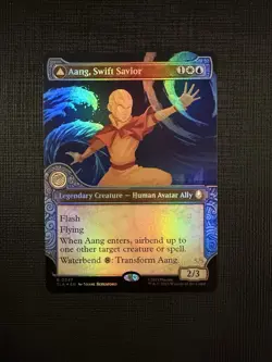 Aang, Swift Savior (Showcase) Avatar: The Last Airbender MTG Foil NM - Image 1