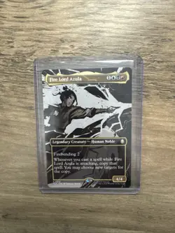 Magic The Gathering The Last Airbender Fire Lord Azula Non-foil Borderless 0313 - Image 1