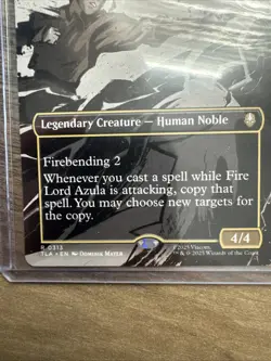 Magic The Gathering The Last Airbender Fire Lord Azula Non-foil Borderless 0313 - Image 3