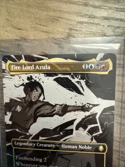 Magic The Gathering The Last Airbender Fire Lord Azula Non-foil Borderless 0313 - Image 4