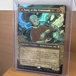Aang, at the Crossroads (Showcase) #346 (Foil) (NM) TLA Magic MTG - Image 2