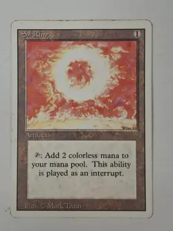 SOL RING MP Revised 3rd Edition Vintage MTG Magic Free Shipping BB - Image 1