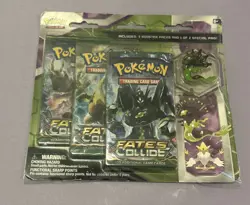 Pokemon XY Fates Collide 3 Pack Zygarde Pin Blister & Yveltal Pin 2 pack Blister - Image 2