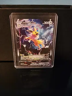 Pokemon Jolteon Vmax Alt Art SWSH184 Black Star Promo Premium Collection - Image 1