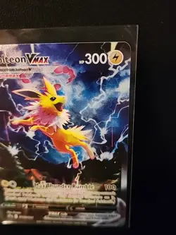 Pokemon Jolteon Vmax Alt Art SWSH184 Black Star Promo Premium Collection - Image 4