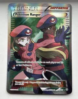 Pokemon TCG Pokemon Ranger Steam Siege 113/114 Regular Full Art Ultra Rare - Image 1
