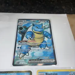 BLASTOISE POKEMON HOLO LOT EX AND MORE 151 GO 184/165 21/108 17/78 - Image 4