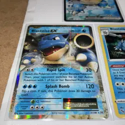 BLASTOISE POKEMON HOLO LOT EX AND MORE 151 GO 184/165 21/108 17/78 - Image 5